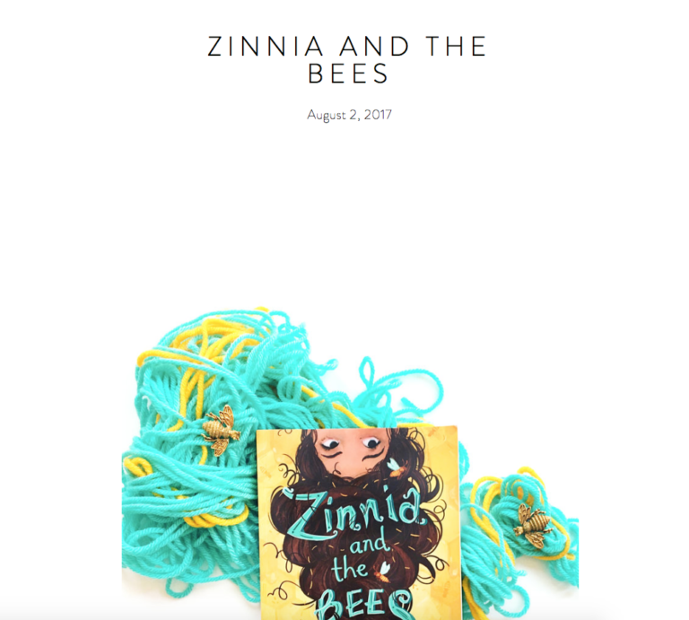 Zinnia and the Bees by Danielle Davis Zinnia and the Bees by Danielle Davis