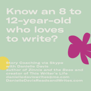 storycoaching-danielledavis-green creative writing coach for kids skype