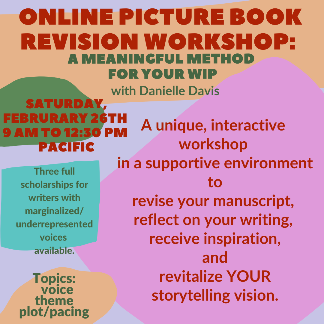 online picture book revision workshop Danielle Davis 